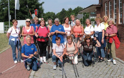 Nordic Walking In Rendsburg Und In St Peter Ording Von Angelika